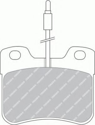 FERODO SL LV PADS FSL535