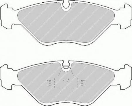 КОЛОДКИ ТОРМОЗНЫЕ ДИСКОВЫЕ SAAB 900, 9000 (КОМПЛЕКТ) FSL670