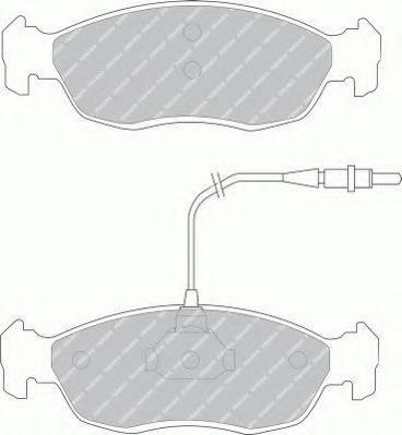FERODO SL LV PADS FSL876
