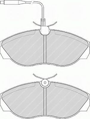 FERODO SL LV PADS FSL967