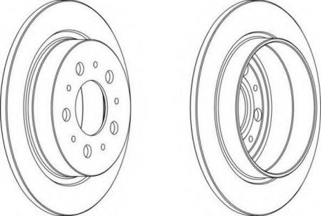 FERODO LV DISC PAIR DDF1060