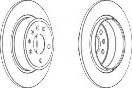 FERODO LV DISC PAIR DDF1116