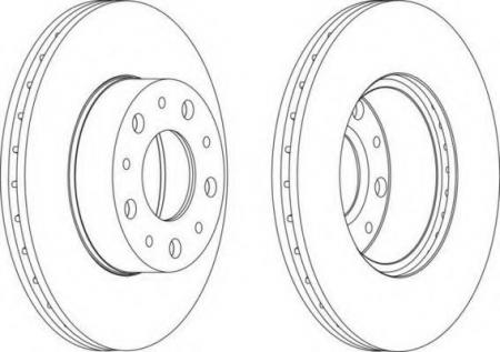 ДИСК ТОРМОЗНОЙ DDF1170