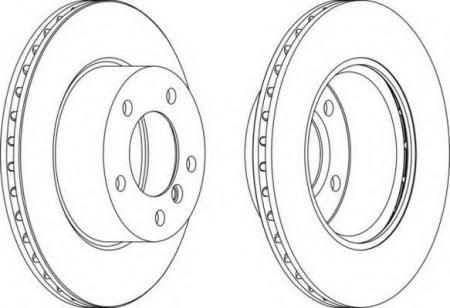 FERODO LV DISC PAIR DDF1228