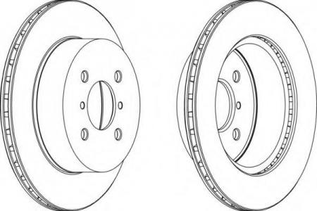 FERODO LV DISC PAIR DDF1287