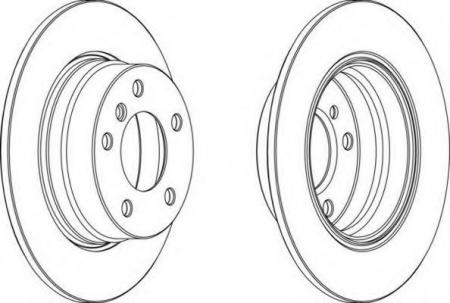 FERODO LV DISC PAIR DDF1303