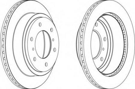 FERODO LV DISC PAIR DDF1385