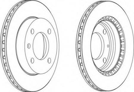 FERODO LV DISC PAIR DDF145