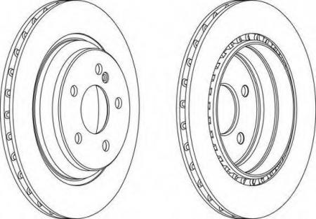 FERODO LV DISC PAIR DDF1457