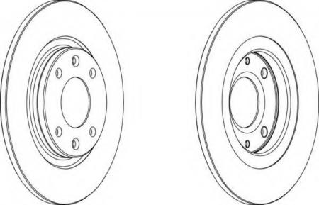 FERODO LV DISC PAIR DDF051