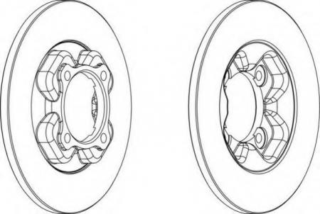 FERODO LV DISC PAIR DDF113