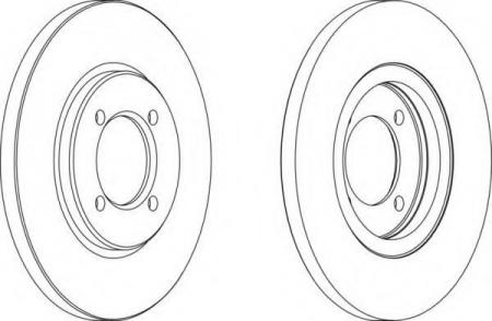 ДИСК ТОРМОЗНОЙ 313X32 TOYOTA LAND CRUISER FERODO DDF1211