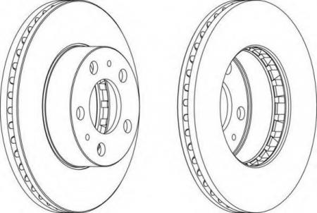 FERODO LV DISC PAIR DDF163