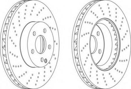 FERODO LV DISC PAIR DDF1694