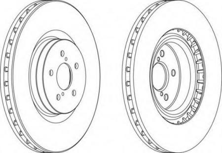 FERODO LV DISC PAIR DDF1748