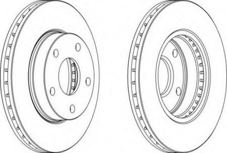 FERODO LV DISC PAIR DDF180