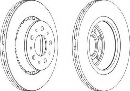 FERODO LV DISC PAIR DDF194