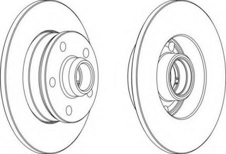 DDF266-1    VW GOLF / VENTO / PASSAT 2.0 / 2.8 / 1.9TDI 91-99 DDF2661