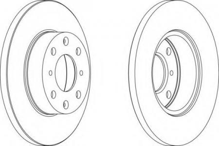 FERODO LV DISC PAIR DDF285