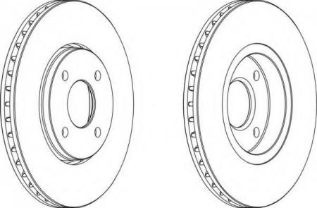 FERODO LV DISC PAIR DDF337