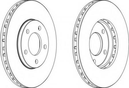 FERODO LV DISC PAIR DDF366