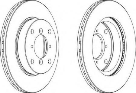 FERODO LV DISC PAIR DDF400
