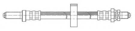 FERODO HYDRAULIC BRAKE HOSE FHY2057