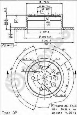    VOLVO: 240 74-93, 240 KOMBI 74-93, 740 83-92, 740 KOMBI 85-92, 760 81-92, 760 KOMBI 82-92, 780 87-90, 940 90-94, 940 II 94-98, 940 II  08.3441.24