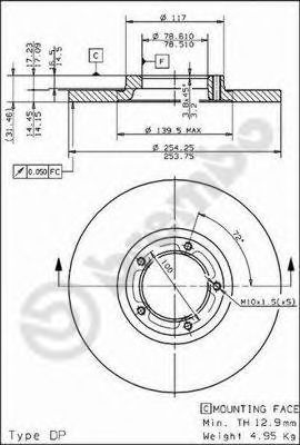     FORD TRANSIT 86-90. 08.5013.10