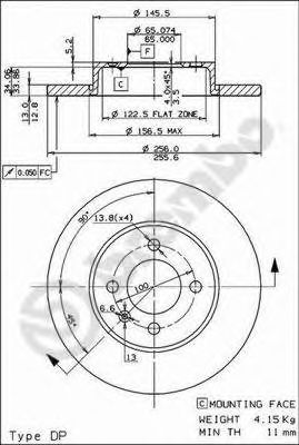    SEAT: INCA 95-, TOLEDO I 95-99,  VW: CADDY II  95-04, CADDY II  95-04, GOLF III 91-97, GOLF III CABRIOLET 93-98, GOLF III VARIANT 08.5149.14