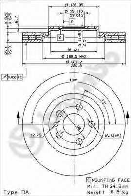   . FIAT, PSA 09518024