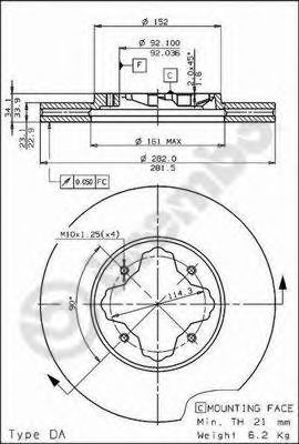 .  (.) ACURA TL 2.5 (95-98),HO 09.5804.10