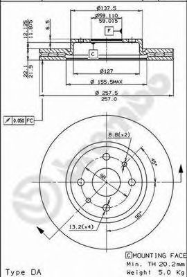   FR  PSA, FIAT  01- 09.5843.10