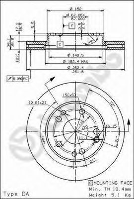     MB W201 09.7291.20