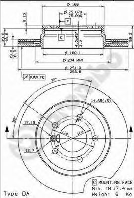    MITSUBISHI: CARISMA 95-06, CARISMA  96-06,  VOLVO: S40 I 95-03, S40 II 04-, V40  95-04 09.7720.11
