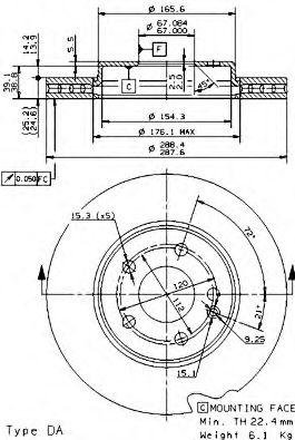    (.) MB B-CLASS (W245) 09.8681.10