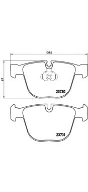    , BMW: 3 M3 4.0 05-11, 3 M3 06-, 3 M 06-, 5 530 D/530 I/535 D/540 I/545 I/550 I/M 03-10, 5 TOURING 525 D/525 I/530 D/530 I/535 D/545 I/550 I/M 04- P06026