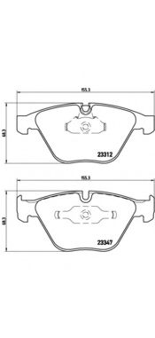 - .  FR BMW E60/E65 P06031