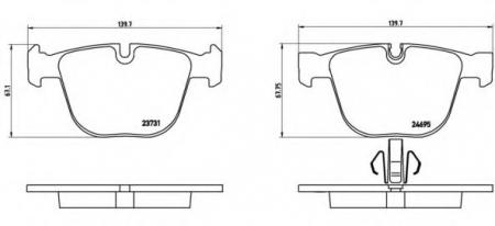 - .  RE BMW 7(F01,F02) 08- P06053