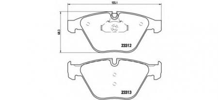     5 (E60), 5 TOURING (E61), 6 (E63), 6 CONVERTIBLE (E64), 7 (E65, E66) P06054