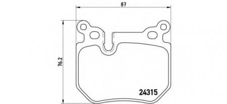 - .  RE BMW 5 E60-61 03- P06059