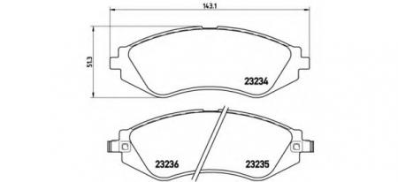 - .  FR CHE LACETTI, LANOS, REZZO P15002