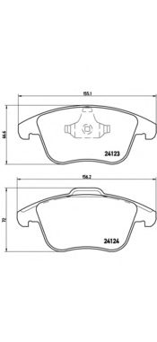     FORD: GALAXY 06-, MONDEO IV 07-, MONDEO IV TURNIER 07-, MONDEO IV  07-, S-MAX 06- LAND ROVER: FREELANDER 2  06- VOLVO: S80 II 06- P24076