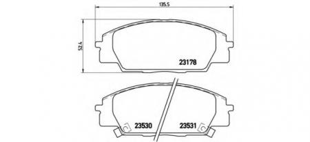    , HONDA: CIVIC VII HATCHBACK 2.0 TYPE-R 99-06, CIVIC VIII HATCHBACK TYPE R 05-, S2000 2.0/2.0 VTEC/2.2 VTEC 99- P28032