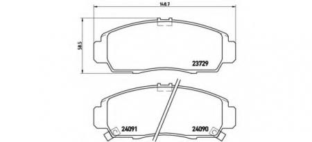     HONDA: CIVIC VII  (ES) 01-05 , CIVIC VIII  (FD) 05-, STEPWAGON 05-, STREAM 05-, STREAM (RN) 01- P28034