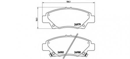   HONDA JAZZ 09-  P28050