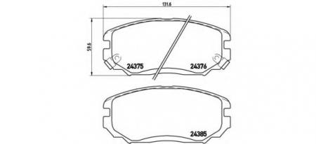    , HY: GRANDEUR 2.2 CRDI/2.7/3.3/3.8 05-, SONATA V 2.0 CRDI/2.0 VVTI GLS/2.4/3.3 05- P30038