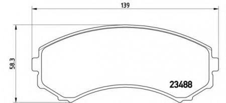    , FORD AUSTRALIA: ECONOVAN 1.8 I/2.0/2.0 I 00-06  MAZDA: E-SERIE  2.0 I 99-01  MITSUBISHI: GRANDIS 2.0 DI-D/2.4 03-, PAJERO III CANVAS TOP P54029