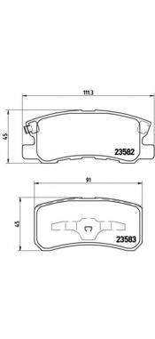    , CHRYSLER: SEBRING 2.0 CRD/2.0 VVT/2.4 VVT/2.7 VVT/3.5 AWD 07-10, SEBRING 2.0 CRD/2.4 VVT/2.7/2.7 VVT 07-10  CITROEN: C-CROSSER 2.0/2.0 4WD/2.2 P54031