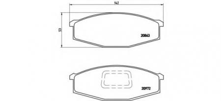    NISSAN PATROL HARDTOP (K160) 2.8 (K160) KW 88 07/80 - 08/88 F P 56 012